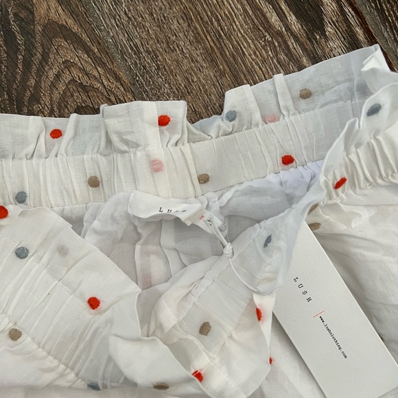 Polka for paper bag shorts - Picture 3 of 3